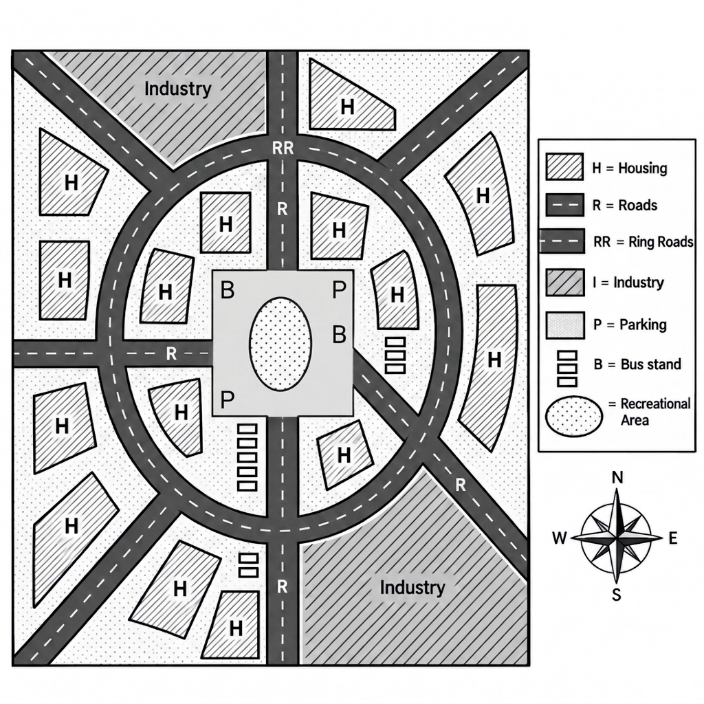 Plan of a Proposed New Town